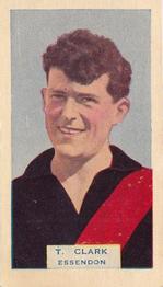 1933 Godfrey Phillips Victorian Footballers (A Series of 75) #73 Thomas Clarke Front